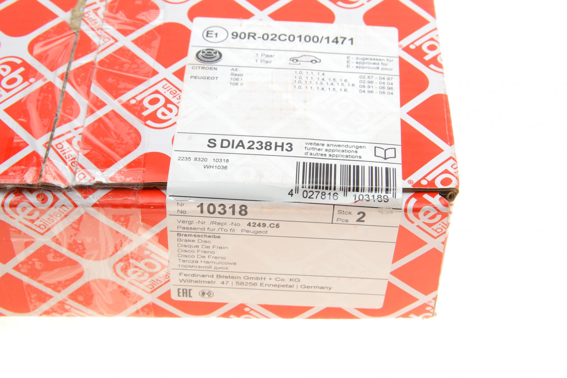 10318 FEBI BILSTEIN